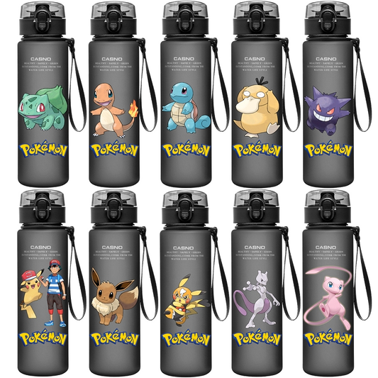 Bouteille d'eau réutilisable pokémon