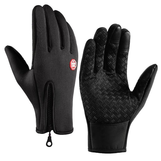 Gants d'hiver pour hommes imperméables coupe-vent