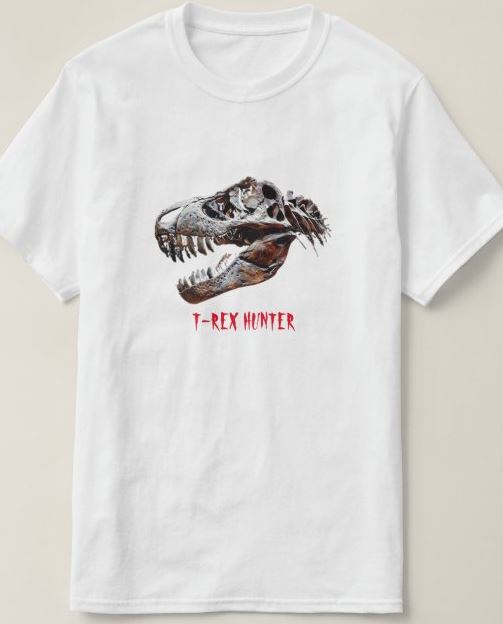 T-shirt homme T-Rex hunter