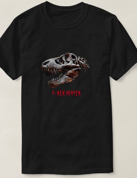 T-shirt homme T-Rex hunter