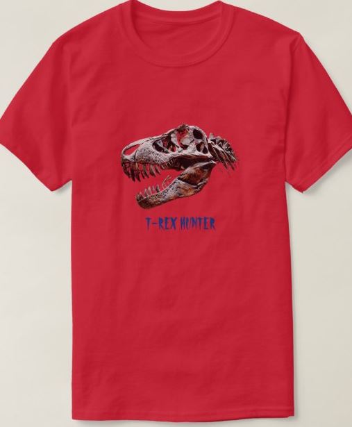 T-shirt homme T-Rex hunter